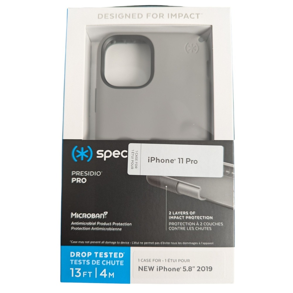A9. Speck‎ Presidio Pro iPhone 11 Pro (2019 5.8") - Slate Grey (129891-7684)